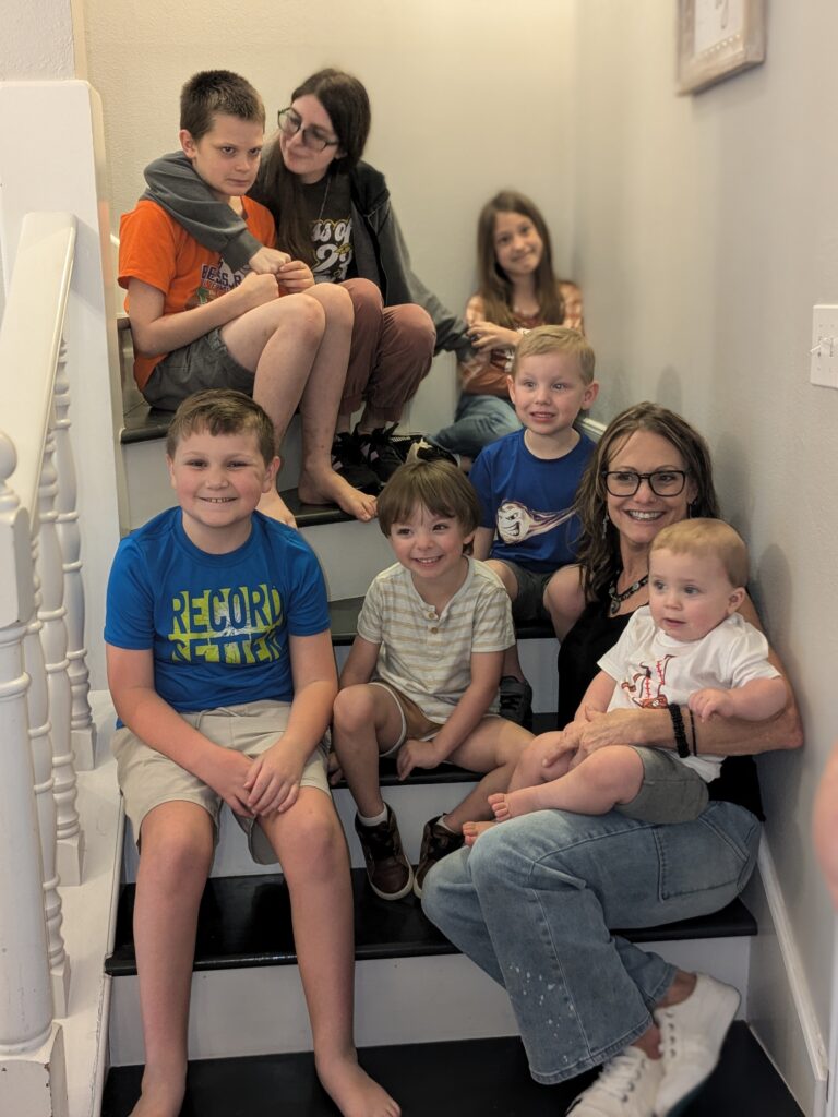 My grandchildren.