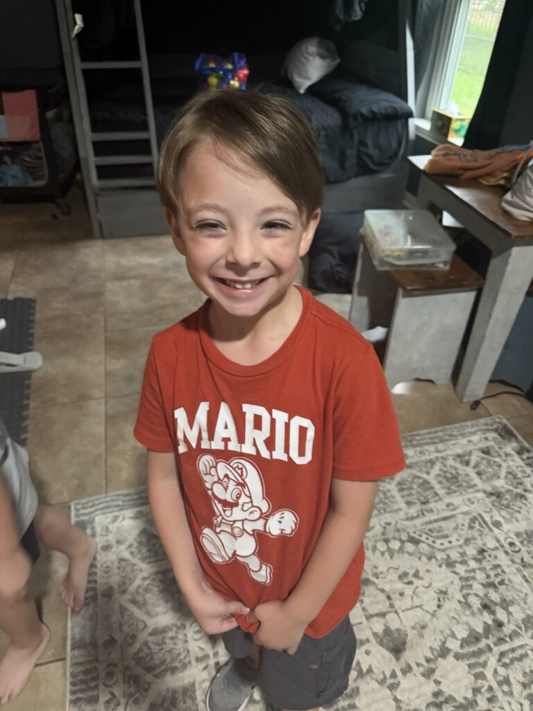 My grandson.